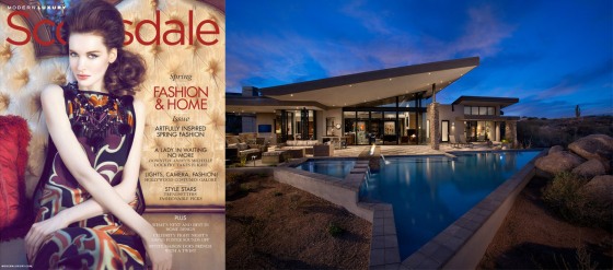 cover & ad (scottsdale mag)